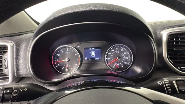 2022 Pacific Blue Kia Sportage LX AWD SUV