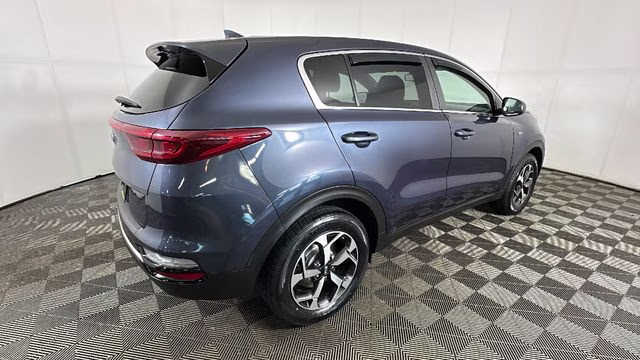 2022 Pacific Blue Kia Sportage LX AWD SUV