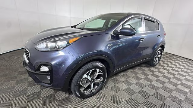 2022 Pacific Blue Kia Sportage LX AWD SUV