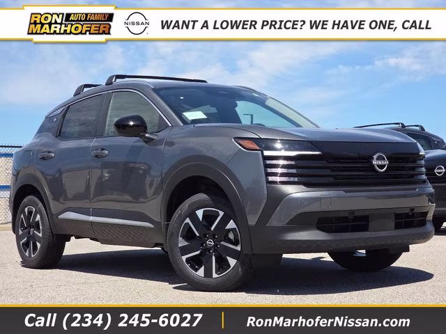 2026 Gun Metallic Nissan Kicks SV AWD SUV