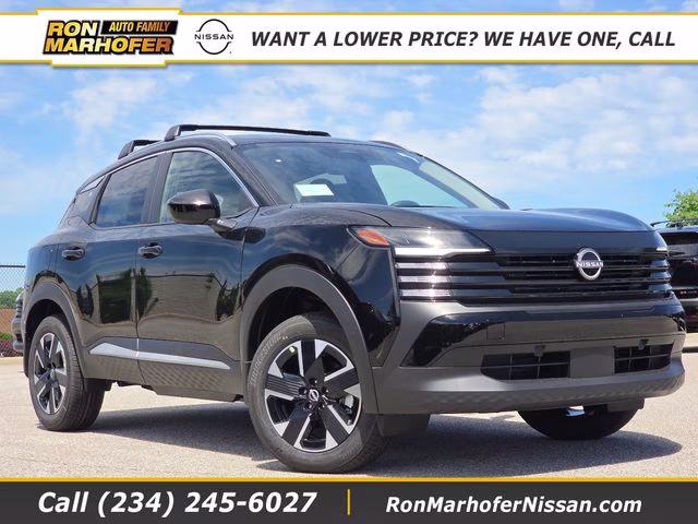 2026 Super Black Nissan Kicks SV AWD SUV