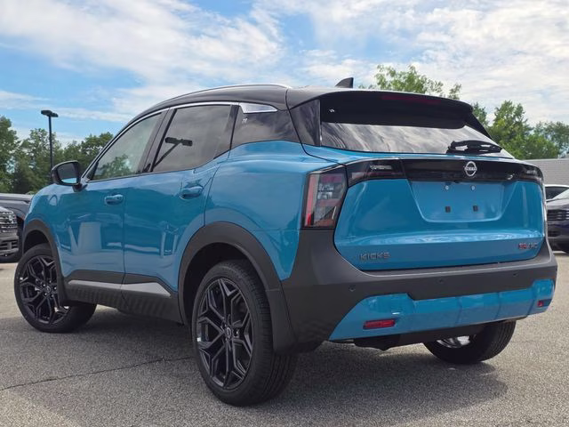 2026 Arctic Ice Blue/Black Nissan Kicks SR AWD SUV
