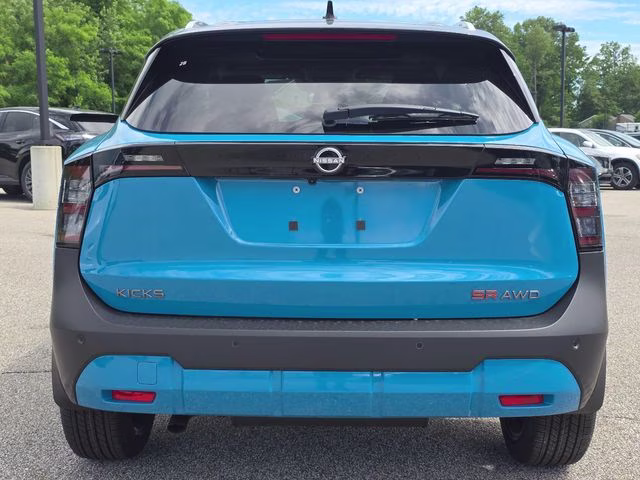 2026 Arctic Ice Blue/Black Nissan Kicks SR AWD SUV