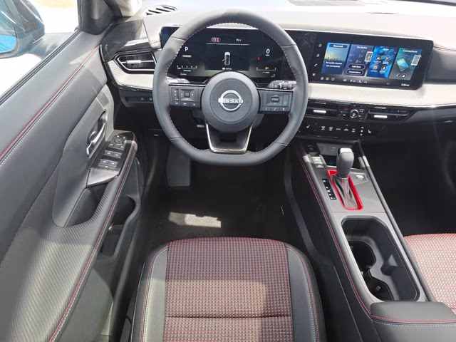 2026 Arctic Ice Blue/Black Nissan Kicks SR AWD SUV