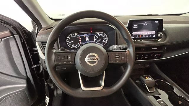 2021 Super Black Nissan Rogue S AWD SUV