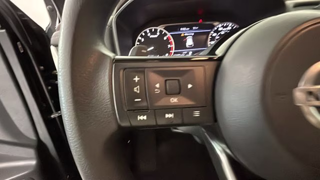 2021 Super Black Nissan Rogue S AWD SUV
