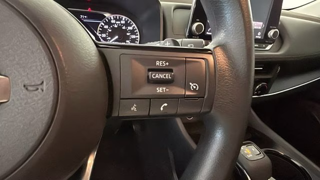 2021 Super Black Nissan Rogue S AWD SUV