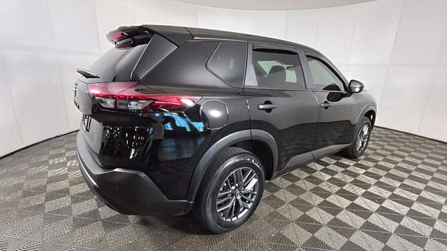 2021 Super Black Nissan Rogue S AWD SUV