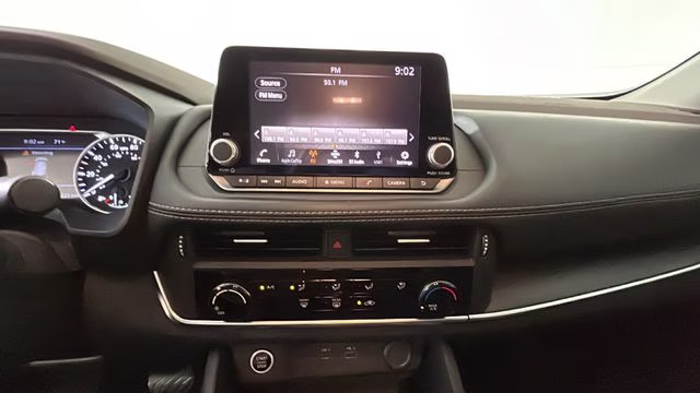 2021 Super Black Nissan Rogue S AWD SUV