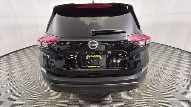 2021 Super Black Nissan Rogue S AWD SUV