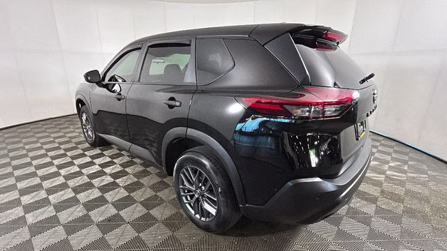 2021 Super Black Nissan Rogue S AWD SUV
