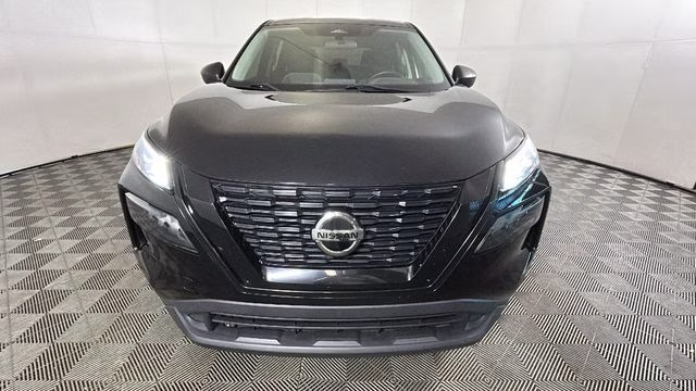 2021 Super Black Nissan Rogue S AWD SUV
