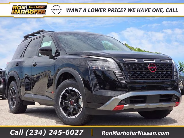 2026 Super Black Nissan Pathfinder Rock Creek 4X4 SUV