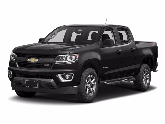 2017 Black Chevrolet Colorado Z71 4X4 Truck