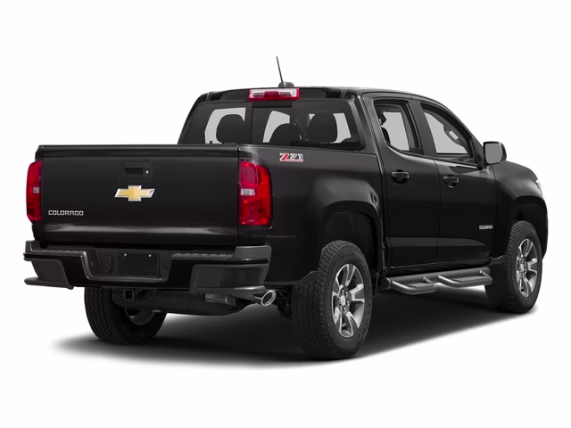2017 Black Chevrolet Colorado Z71 4X4 Truck