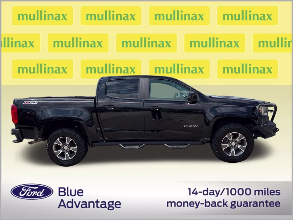 2017 Black Chevrolet Colorado Z71 4X4 Truck