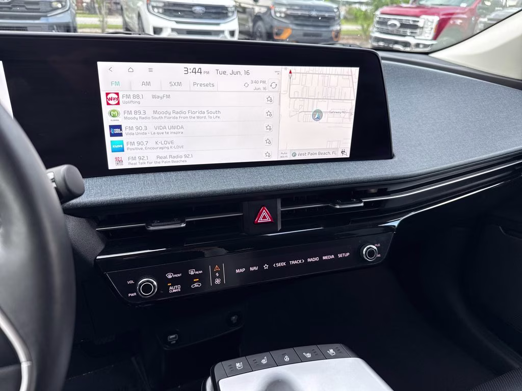 2023 Aurora Black Pearl Kia EV6 Wind AWD SUV