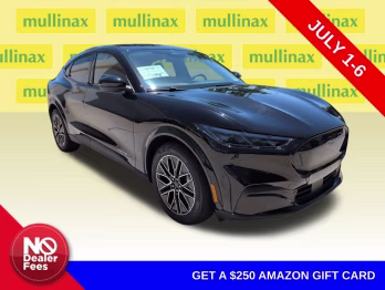 2026 Shadow Black Ford Mustang Mach-E Premium RWD SUV