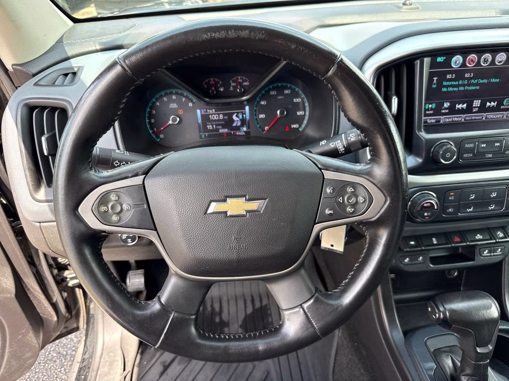 2017 Black Chevrolet Colorado Z71 4X4 Truck