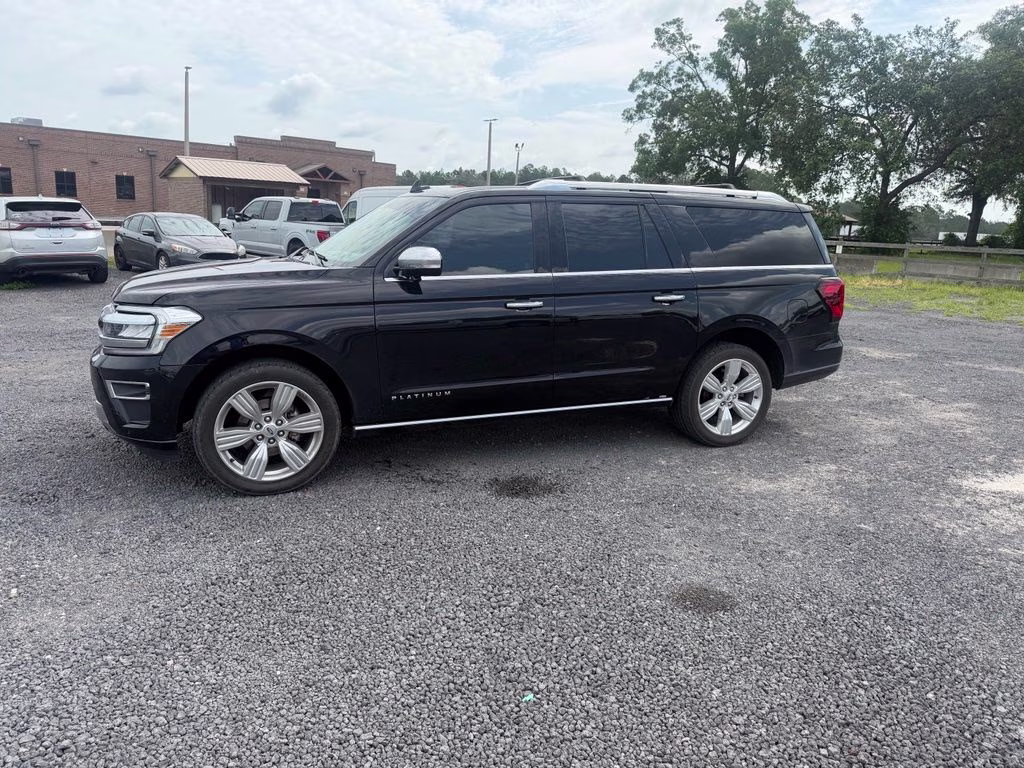 2023 Black Metallic Ford Expedition Max Platinum RWD SUV