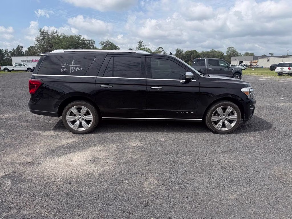 2023 Black Metallic Ford Expedition Max Platinum RWD SUV