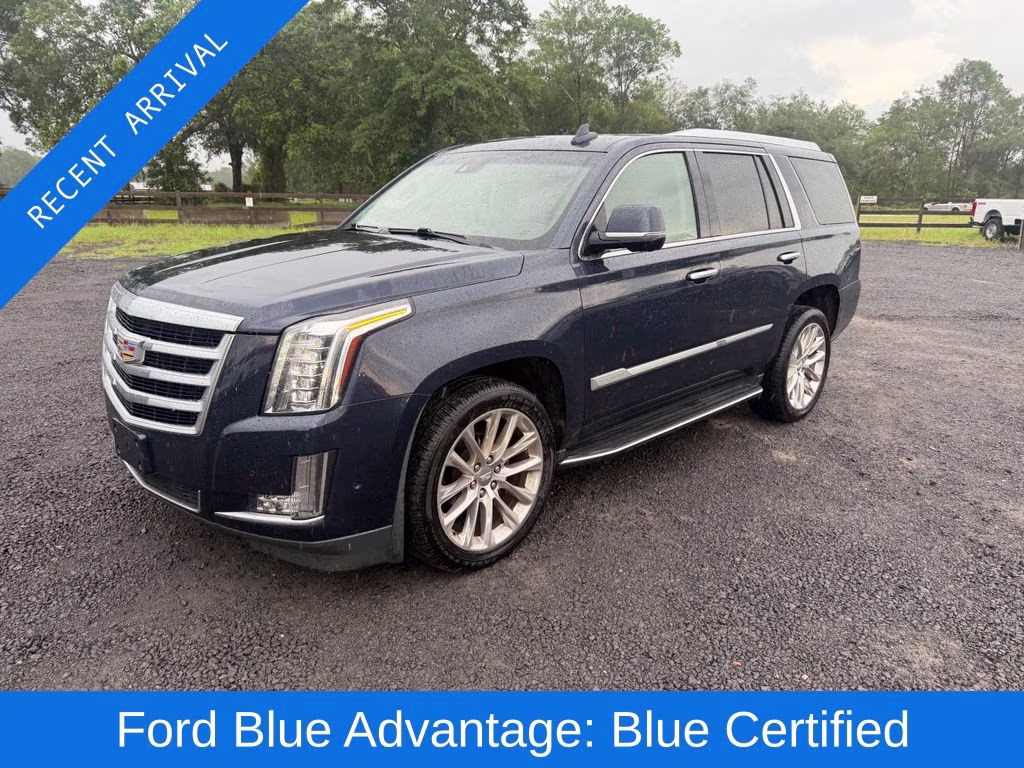 2019 Dark Adriatic Blue Cadillac Escalade Luxury 4X4 SUV