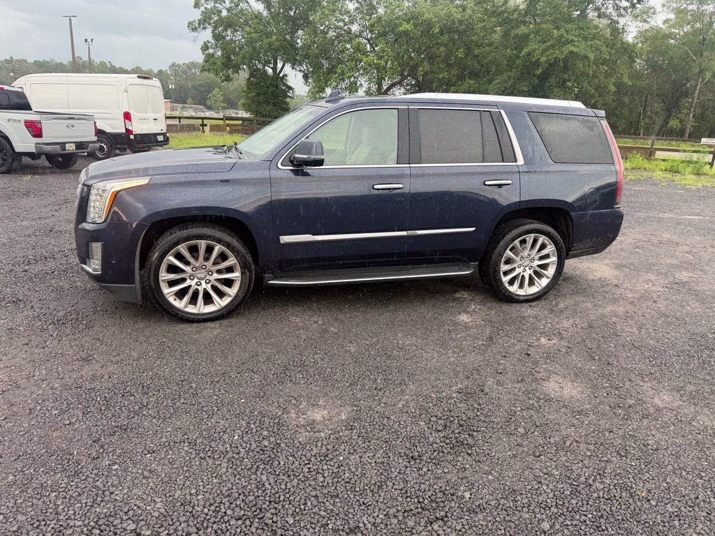 2019 Dark Adriatic Blue Cadillac Escalade Luxury 4X4 SUV