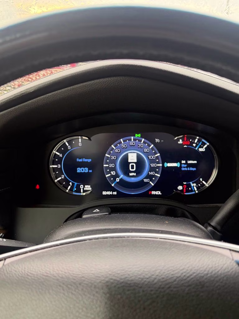 2019 Dark Adriatic Blue Cadillac Escalade Luxury 4X4 SUV