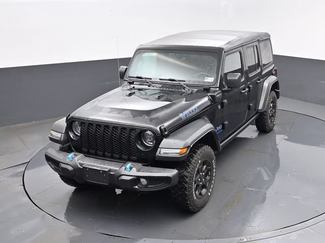 2023 Black Clearcoat Jeep Wrangler Willys 4xe 4X4 SUV