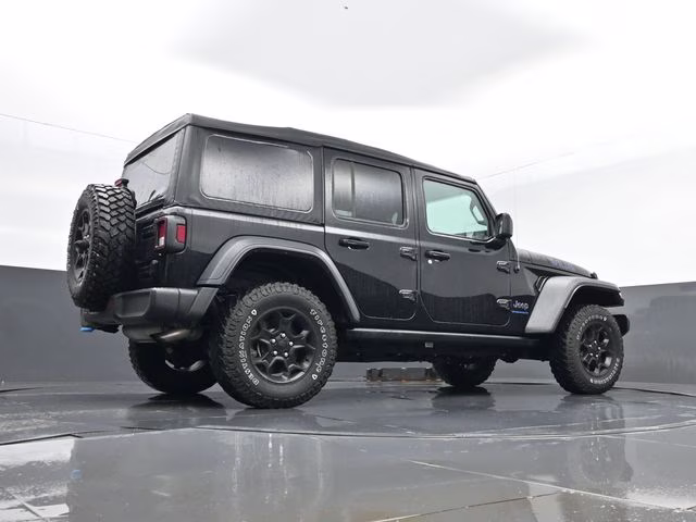 2023 Black Clearcoat Jeep Wrangler Willys 4xe 4X4 SUV