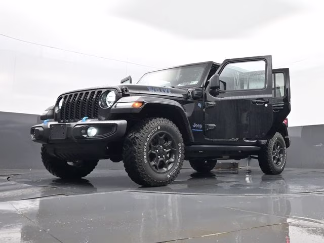2023 Black Clearcoat Jeep Wrangler Willys 4xe 4X4 SUV