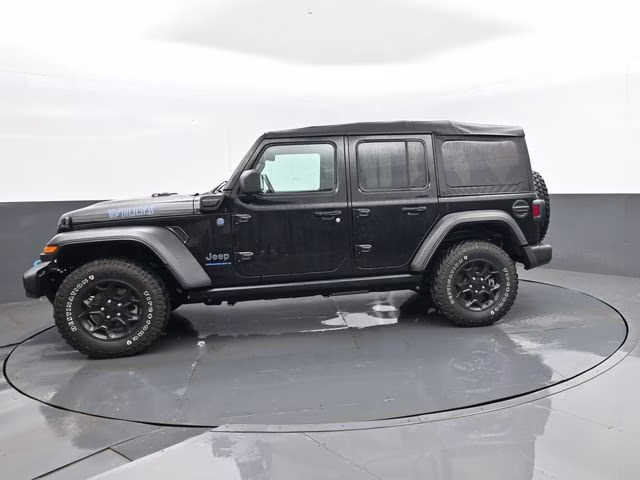 2023 Black Clearcoat Jeep Wrangler Willys 4xe 4X4 SUV