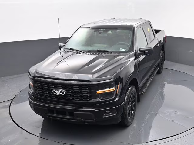 2024 Black Ford F-150 STX 4X4 Truck