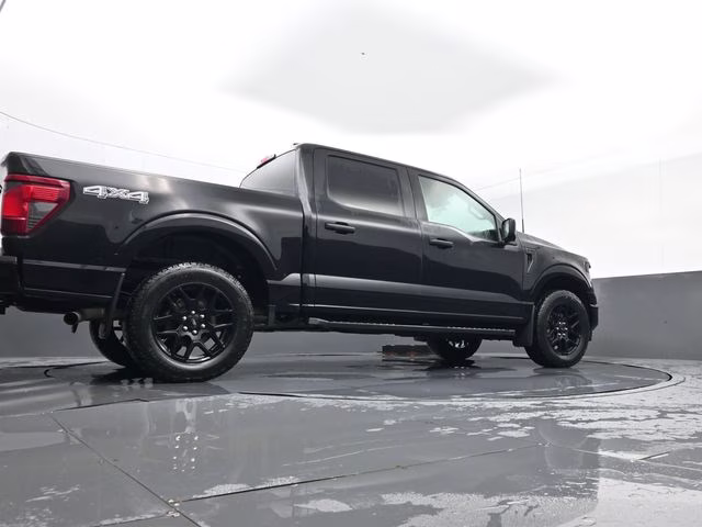 2024 Black Ford F-150 STX 4X4 Truck