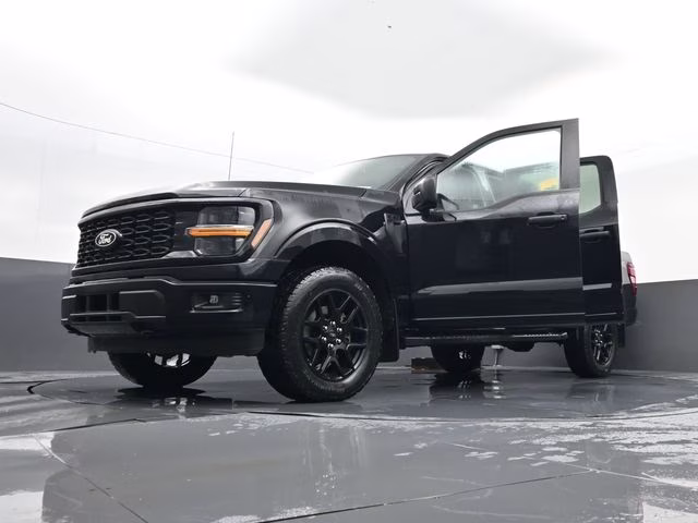 2024 Black Ford F-150 STX 4X4 Truck