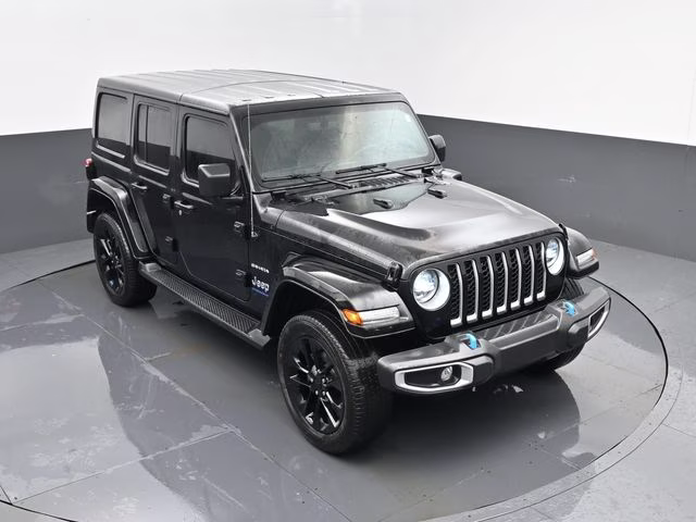 2023 Black Clearcoat Jeep Wrangler Sahara 4xe 4X4 SUV