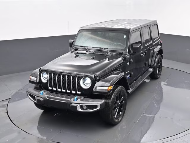 2023 Black Clearcoat Jeep Wrangler Sahara 4xe 4X4 SUV
