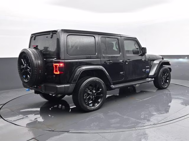 2023 Black Clearcoat Jeep Wrangler Sahara 4xe 4X4 SUV