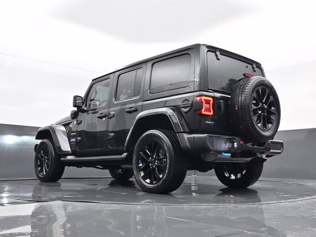 2023 Black Clearcoat Jeep Wrangler Sahara 4xe 4X4 SUV
