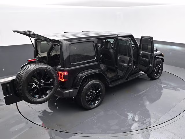 2023 Black Clearcoat Jeep Wrangler Sahara 4xe 4X4 SUV