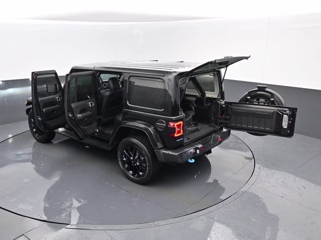 2023 Black Clearcoat Jeep Wrangler Sahara 4xe 4X4 SUV