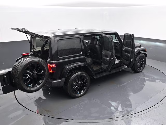 2023 Black Clearcoat Jeep Wrangler Sahara 4xe 4X4 SUV