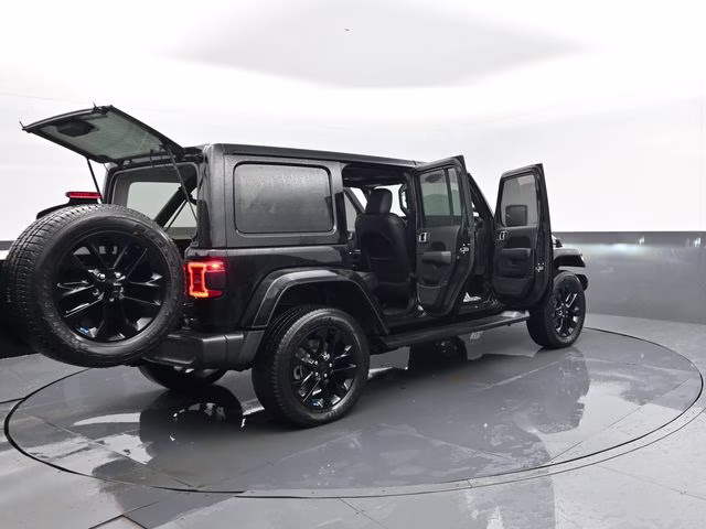 2023 Black Clearcoat Jeep Wrangler Sahara 4xe 4X4 SUV