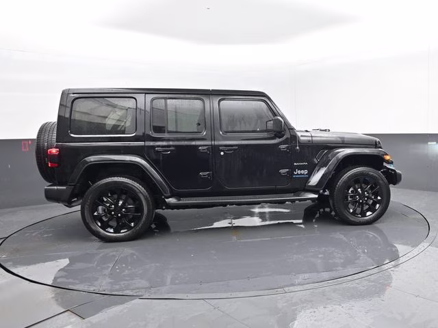 2023 Black Clearcoat Jeep Wrangler Sahara 4xe 4X4 SUV