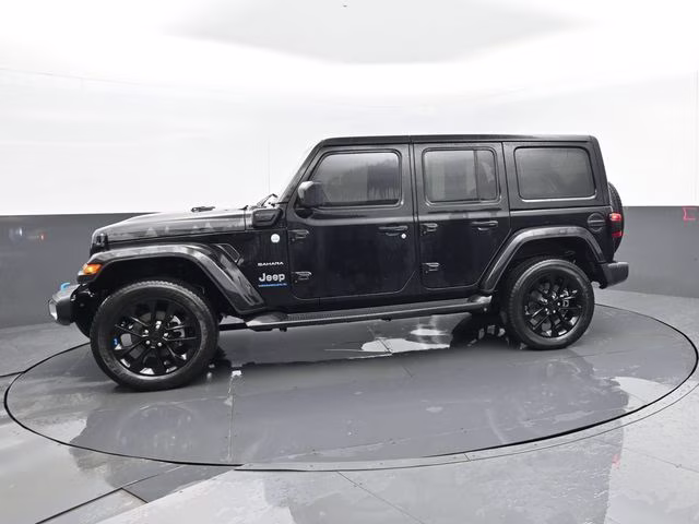 2023 Black Clearcoat Jeep Wrangler Sahara 4xe 4X4 SUV