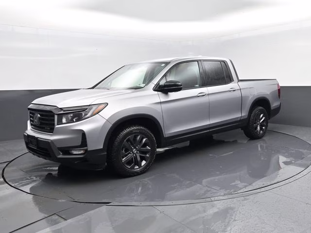 2022 Silver Honda Ridgeline Sport AWD Truck