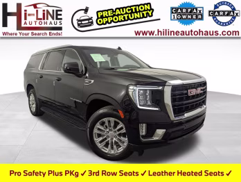2022 Onyx Black GMC Yukon XL SLE 4X4 SUV