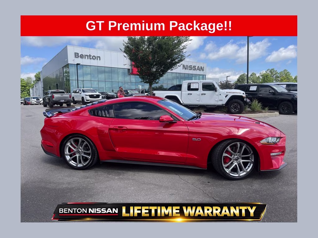 2022 Race Red Ford Mustang GT Premium RWD Coupe