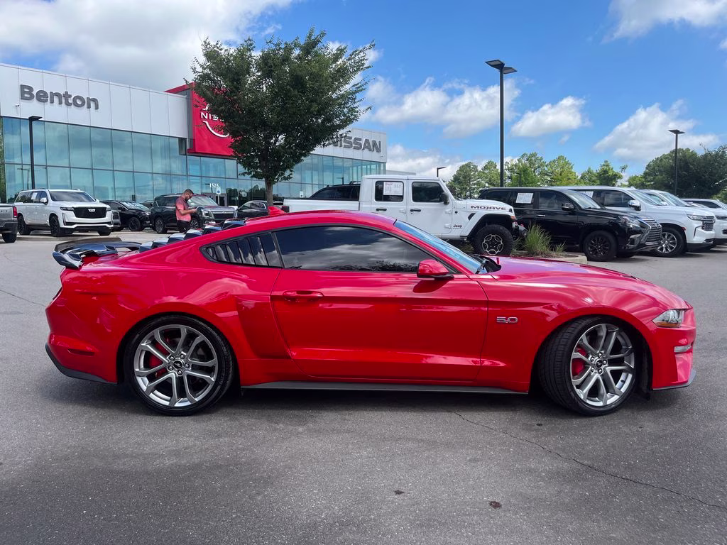2022 Race Red Ford Mustang GT Premium RWD Coupe