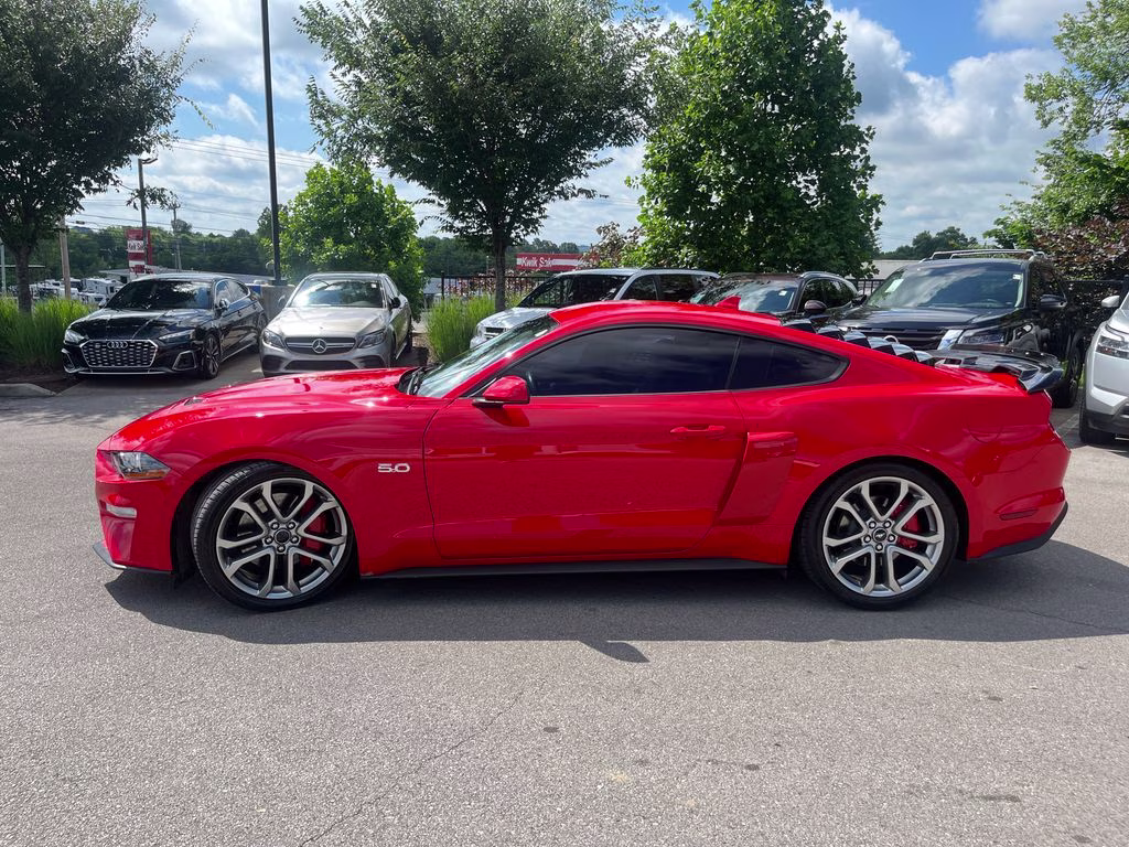 2022 Race Red Ford Mustang GT Premium RWD Coupe